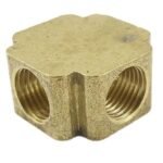 BRASS CROSS 1/4" FPT