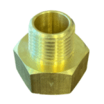 BRASS ADAPTER 3/4 FPT X 1/2 MPT