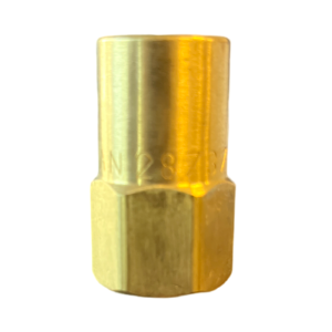 BURNER NOZZLE ADAPT 9/16-24NEF X 1/4 FPT