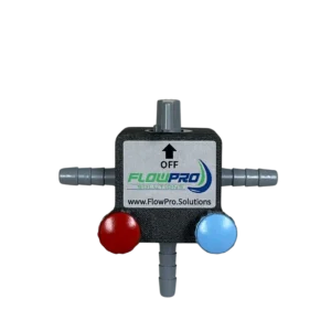 FlowPro Rinse Out Valve with Mounting Bracket