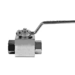 3/8" Plated Steel Ball Valve