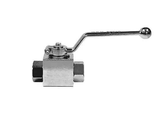 3/8" Plated Steel Ball Valve
