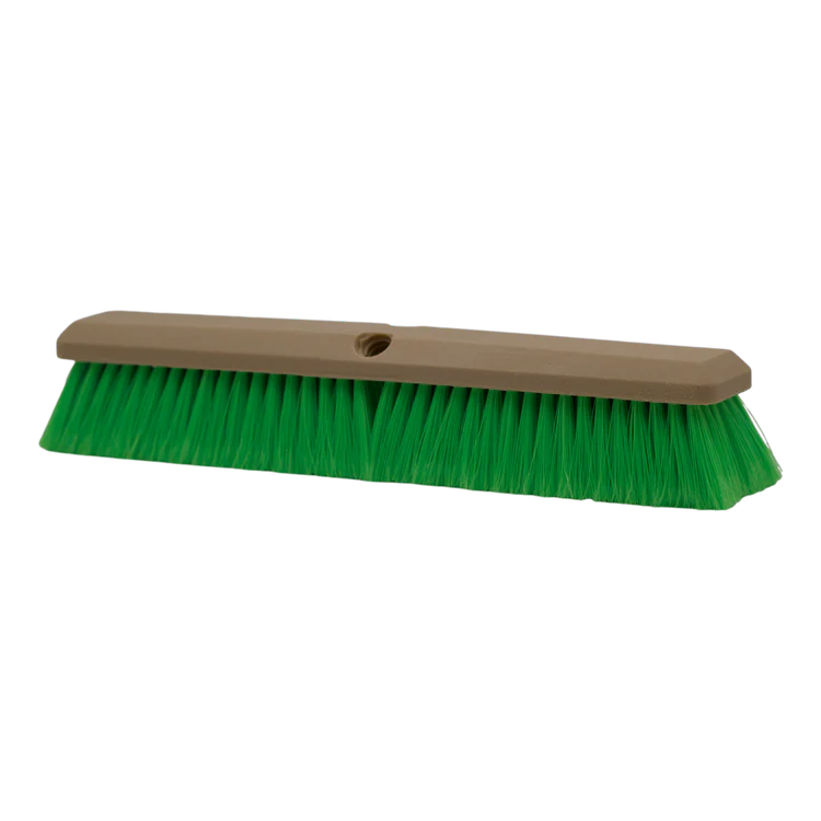 (12)GREEN NYLON 18" TRUCK WASH BRUSH