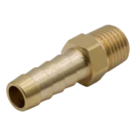 (120)BRASS HOSE BARB 1" HOSE X 3/4" MPT