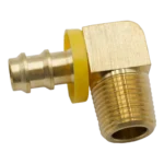 PUSH ON HOSE BARB ELBOW 1/2 HOSE X 3/8 MPT