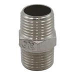 304SS HEX NIPPLE 1" MPT 150#