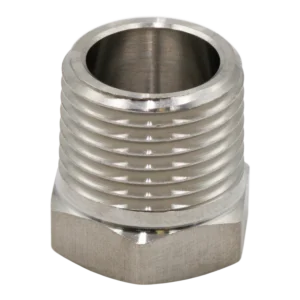304SS HEX BUSHING 3/8MPT X 1/4FPT 150#