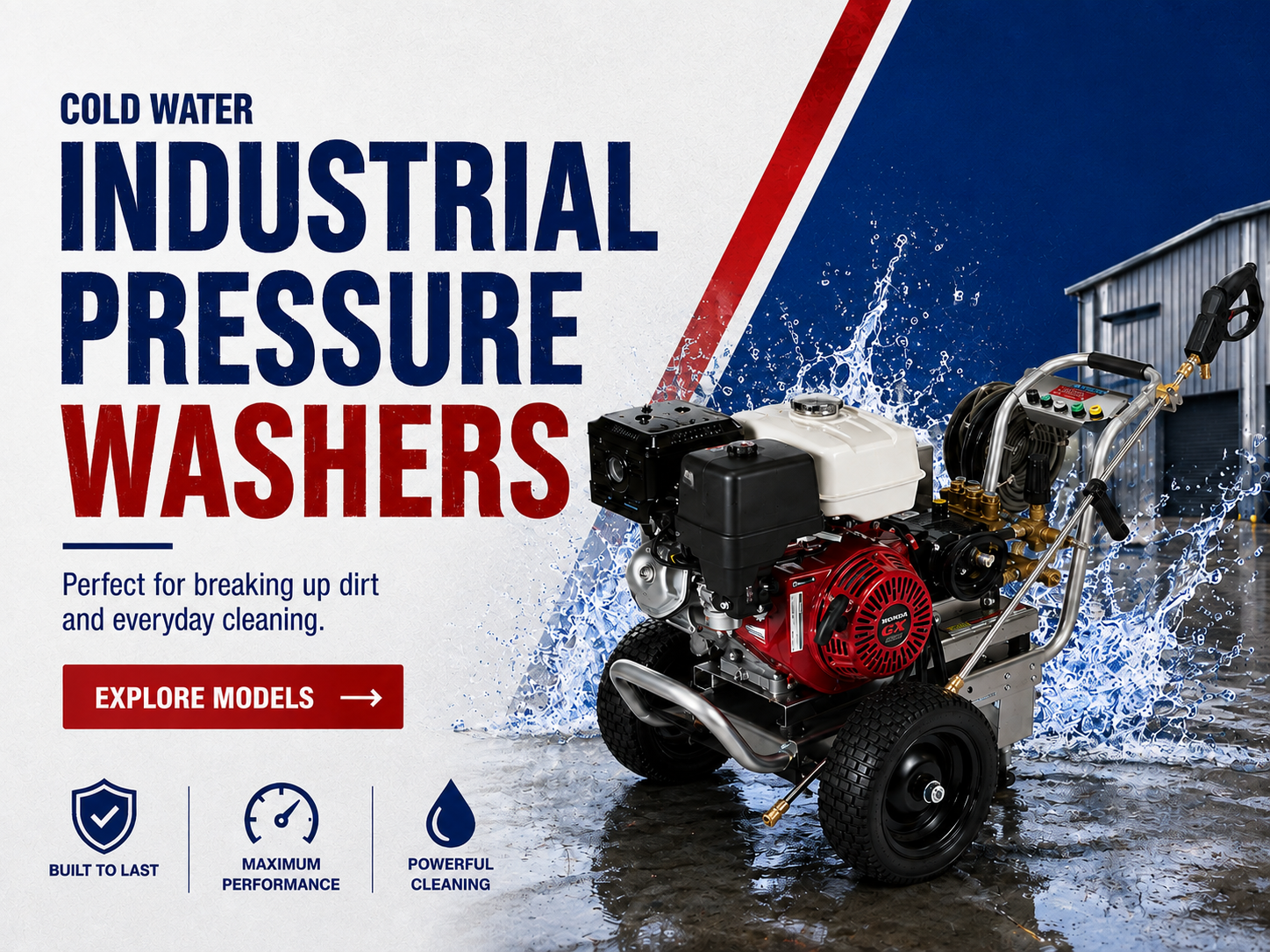 Cold Water Pressure Washers