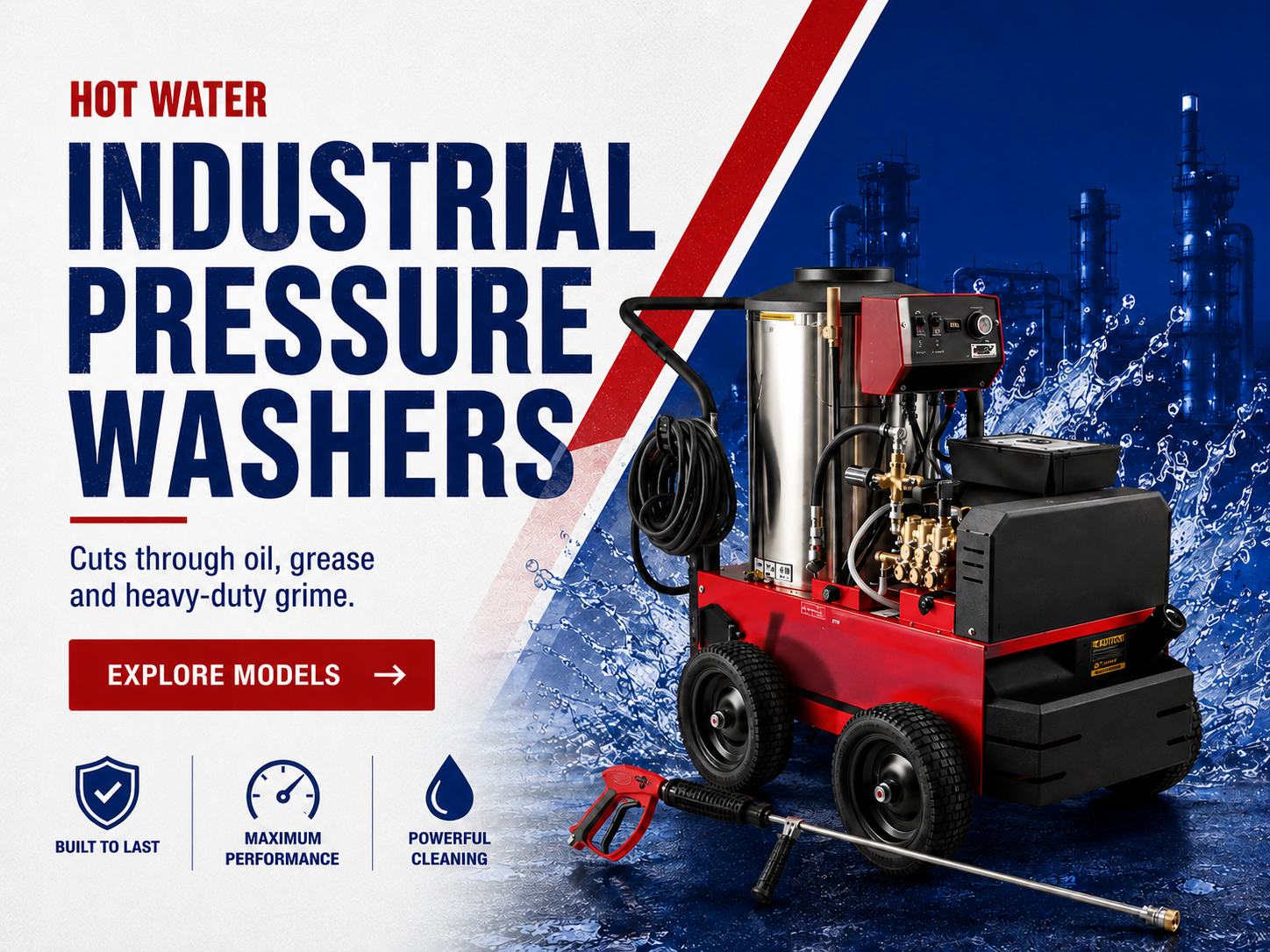 Hot Water Pressure Washers
